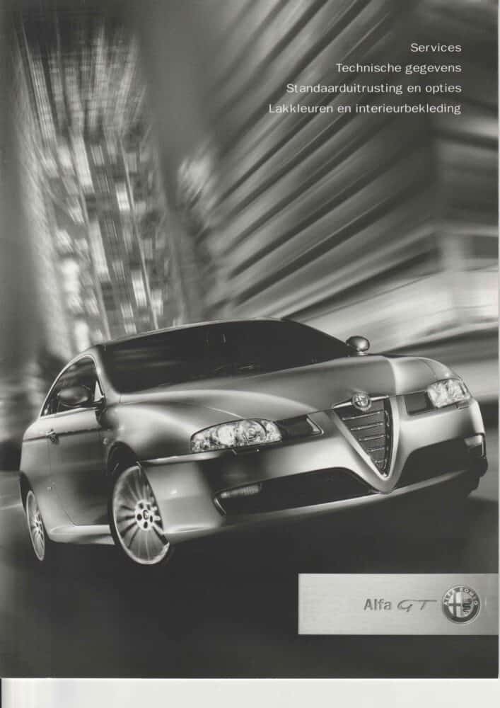 2004 Alfa Romeo Alfa GT techn. geg., kleuren e.a. (# 14661)