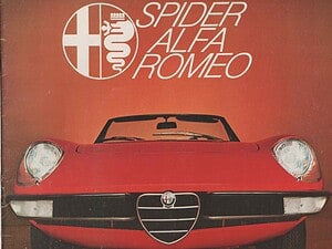 1977 Alfa Romeo Spider 1300/1600/2000 (# 7022)