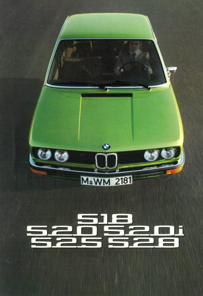 1975 BMW 5 serie 518, 520, 520i, 525, 528 E12 (# 426)