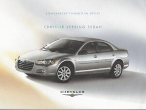 2004 Chrysler Sebring Sedan standaarduitvoering en opties (# 13770)