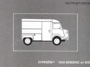 1976 Citroën 1600 Instructieboekje (# 24379)
