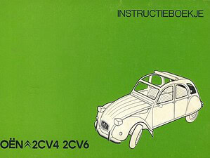 1977 Citroën 2CV - Instructieboekje (# 23018)