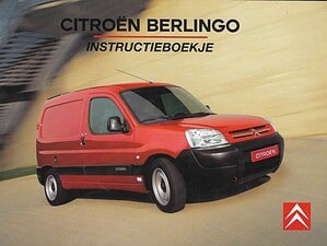 2003 Citroën Berlingo Instructieboekje (# 23059)