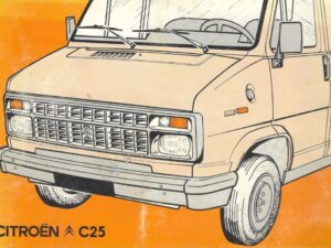1982 Citroën C25 Instructieboekje (# 23846)