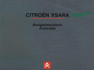 2006 Citroën Xsara Picasso Instructieboekje (# 24390)