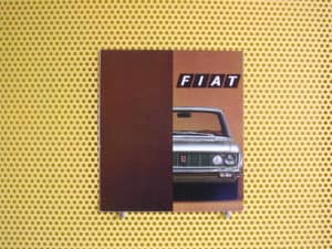 FIAT modellenoverzicht