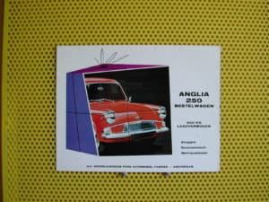 FORD Anglia 250 Bestelwagen (1961)