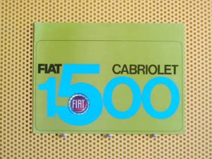 FIAT 1500 Cabriolet