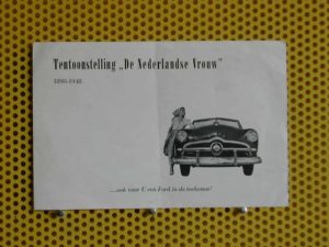 FORD Tentoonstelling "De Nederlandse Vrouw" (1948)