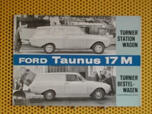 FORD Taunus 17M  Turnier stationwagon / bestelwagen (1962)