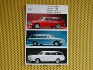 FORD Taunus 12M - 17M - 20M - Stationwagons (1965)