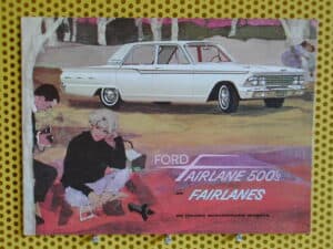 FORD Fairlane 500's en Fairlanes   1962