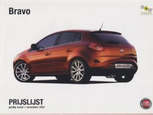 Fiat Bravo Prijslijst (2007)