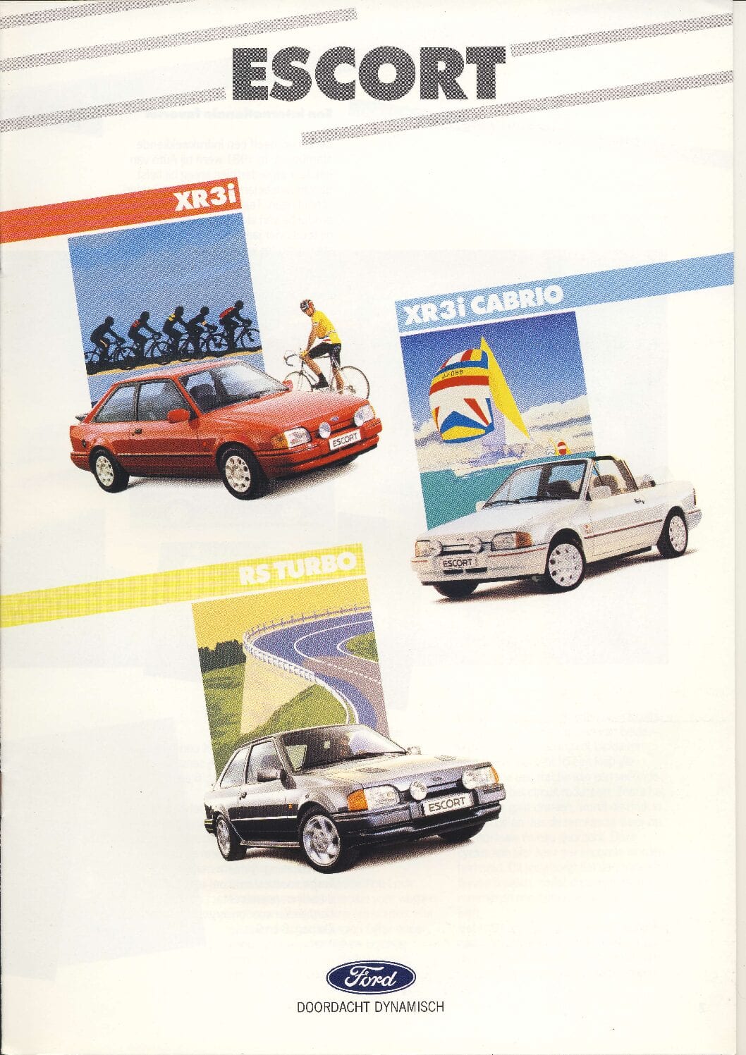 Ford Escort XR3i en RS Turbo 1989