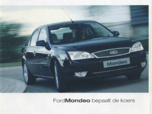 Ford Mondeo Prijslijst (2004)