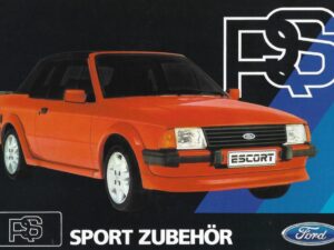 Ford RS Sport Accessoires 1985