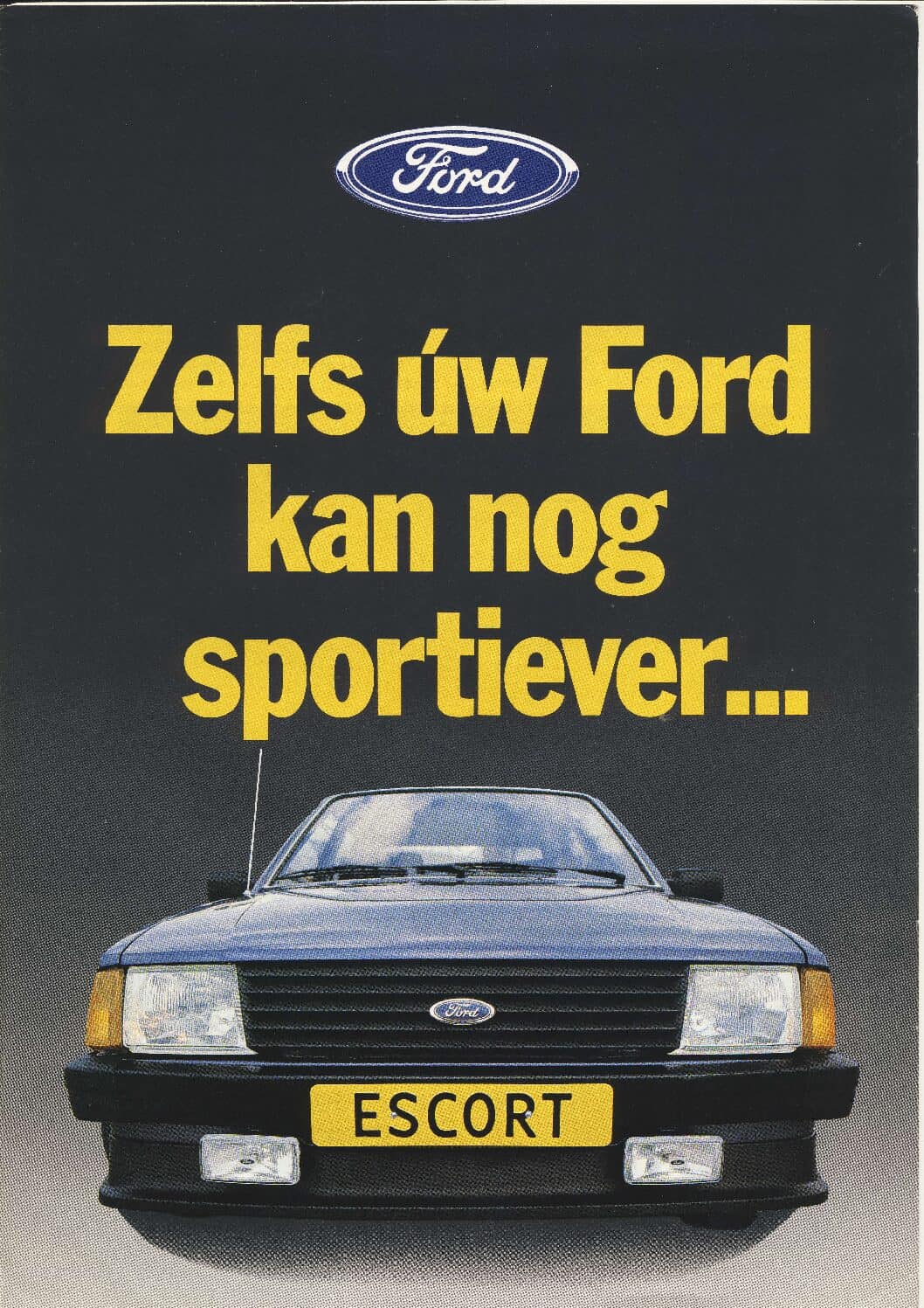 Ford Sport accessoires 1985