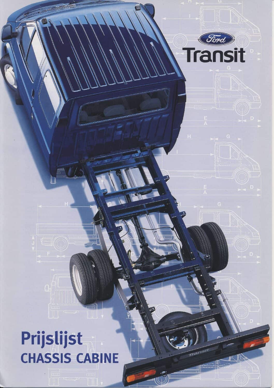 Ford Transit Prijslijst 1999