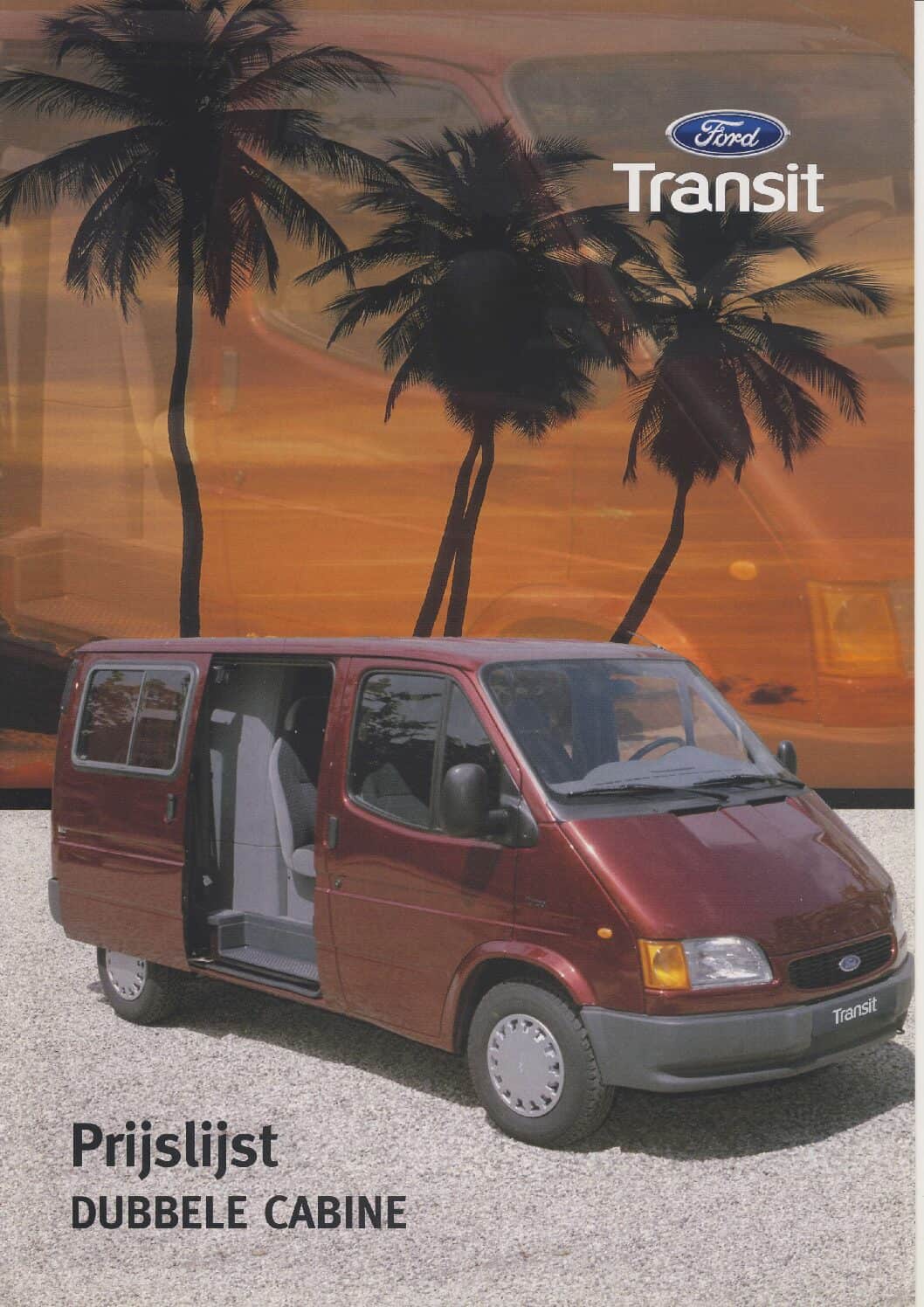 Ford Transit Prijslijst 1999