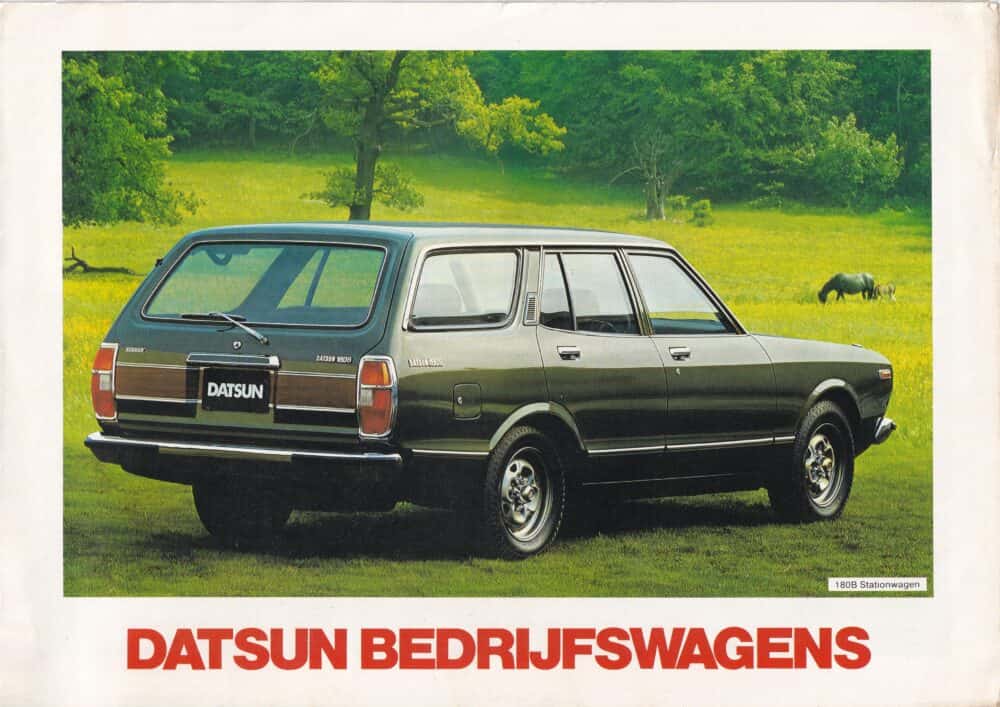 1972 Datsun bedrijfswagens (# 20953)