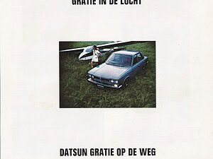 1970 Datsun Cherry programma (# 20975)