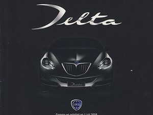 Lancia Delta - Prijslijst (2008)