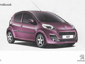 2011 Peugeot 107 Instructieboekje (# 21723)