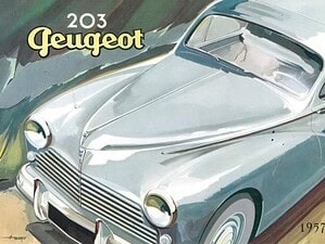 1957 Peugeot 203 (# 14871)