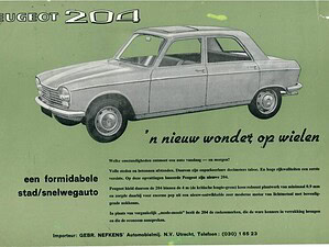 1965 Peugeot 204 (# 3681)