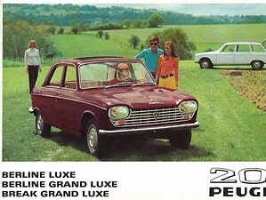 1969 Peugeot 204 (# 16594)