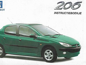1998 Peugeot 206 Instructieboekje (# 21838)