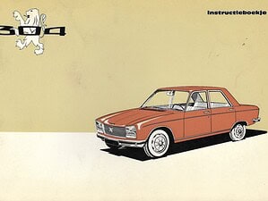 1969 Peugeot 304 Instructieboekje (# 21880)