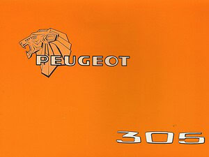 1978 Peugeot 305 Instructieboekje (# 22458)