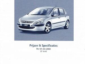 2002 Peugeot 307 Prijzen & Specificaties (# 21194)