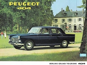 1963 Peugeot 404 (# 19053)