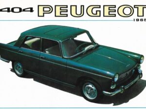 1965 Peugeot 404 (# 15454)