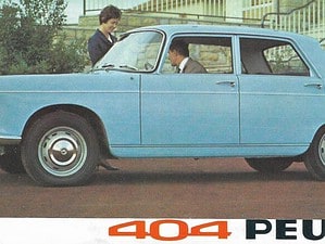 1966 Peugeot 404 (# 3638)