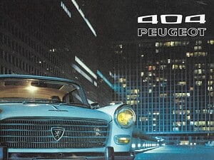 1972 Peugeot 404 (# 19044)