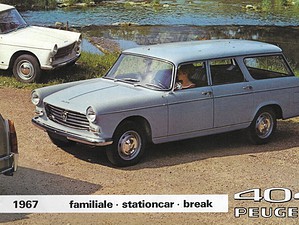 1967 Peugeot 404 Familiale/Stationcar/Break (# 3601)