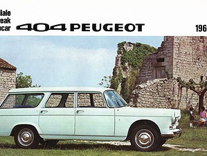 1968 Peugeot 404 Familiale/Break/Stationcar (# 3609)