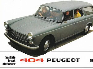 1969 Peugeot 404 Familiale/Break/Stationcar (# 3613)