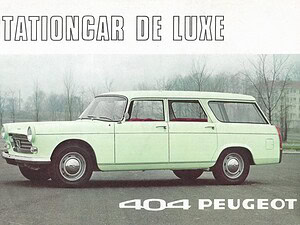 1968 Peugeot 404 Stationcar De Luxe (# 3607)