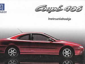 1998 Peugeot 406 Coupé Instructieboekje (# 22793)