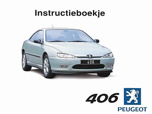 2000 Peugeot 406 Coupé Instructieboekje (# 22787)