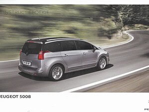 2015 Peugeot 5008 Instructieboekje (# 21654)