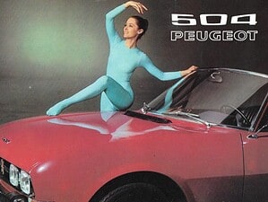 1971 Peugeot 504 Cabriolet en Coupé (# 3777)