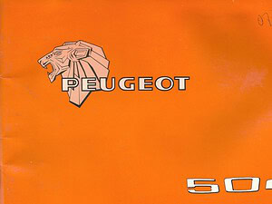 1978 Peugeot 504 Instructieboekje (# 22820)