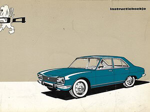 1969 Peugeot 504 Instructieboekje (# 22864)