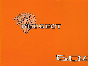 1977 Peugeot 604 Instructieboekje (# 22944)