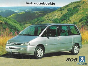 2000 Peugeot 806 Instructieboekje (# 22975)